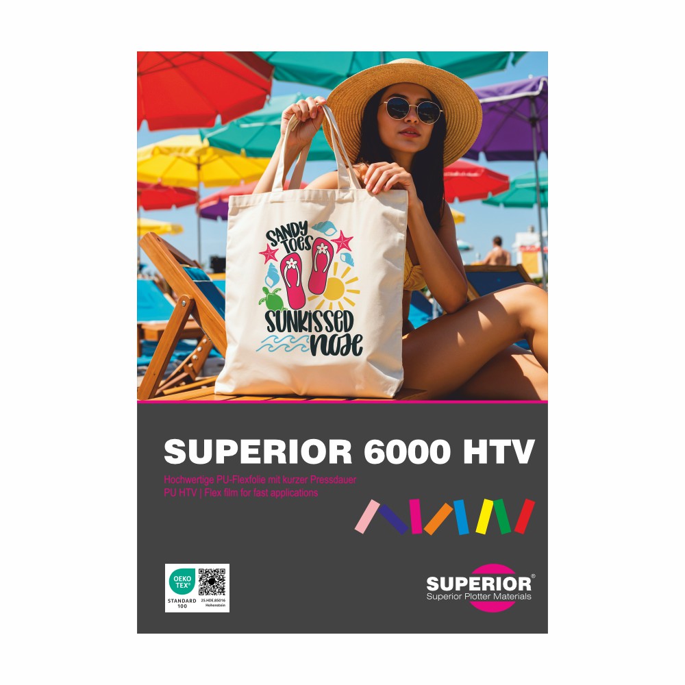 Farbkarte SUPERIOR 6000 HTV