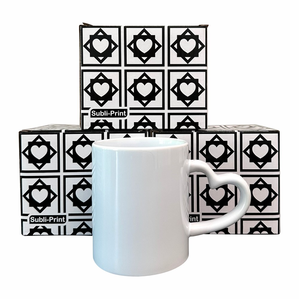 Subli-Print® Sublimationstasse Herz