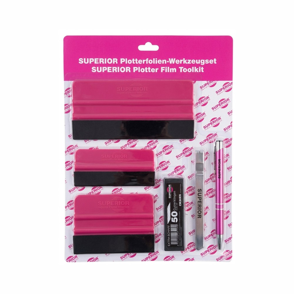 SUPERIOR Plotterfolie-Werkzeugset