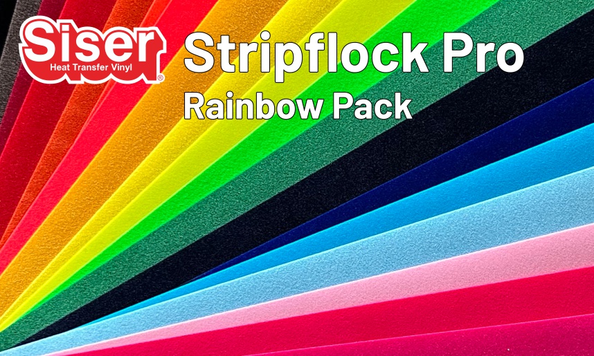 Siser® Stripflock™ Pro Rainbow Pack 