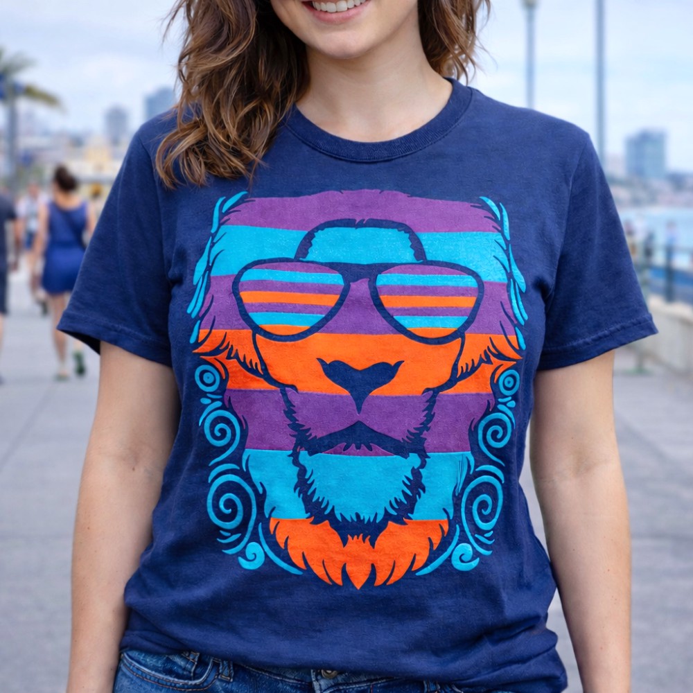 Stripflock-Lion-Woman