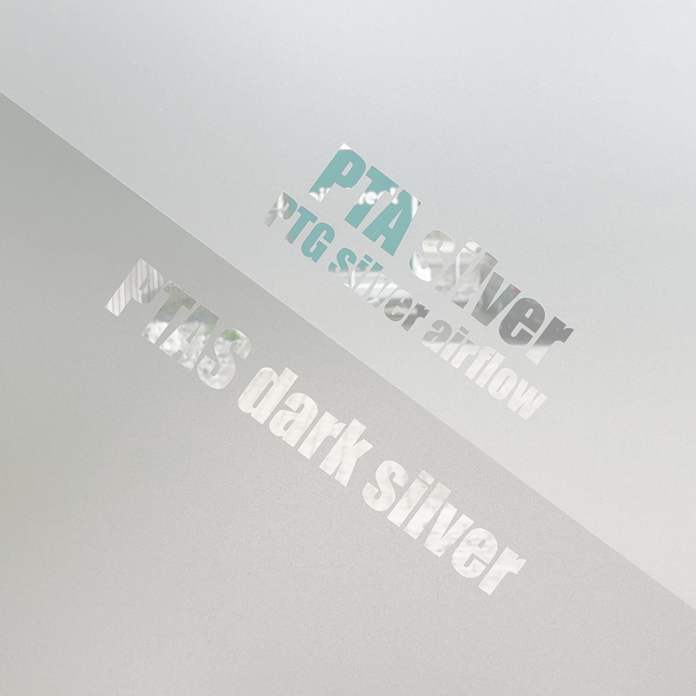 Ritrama PTAS Dark Silver Glasdekorfolie