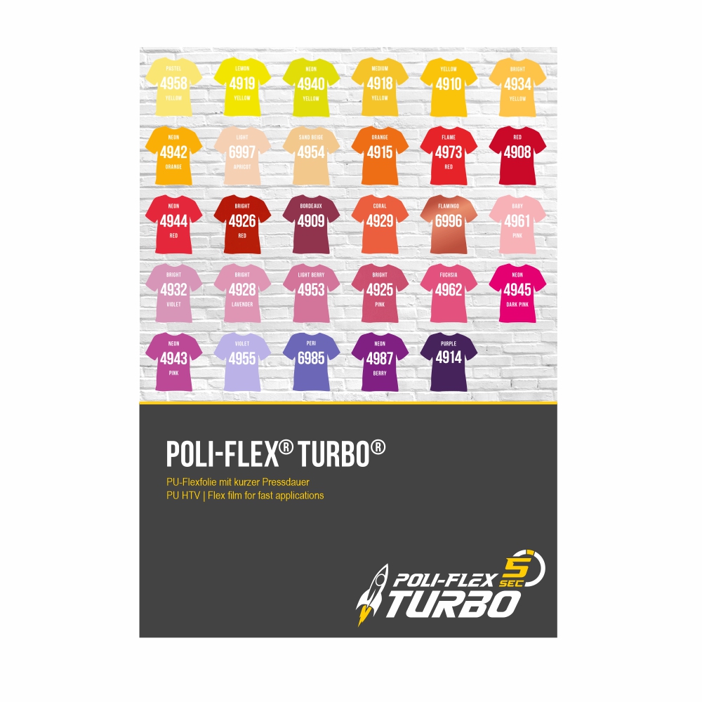 Farbkarte POLI-FLEX® Turbo®