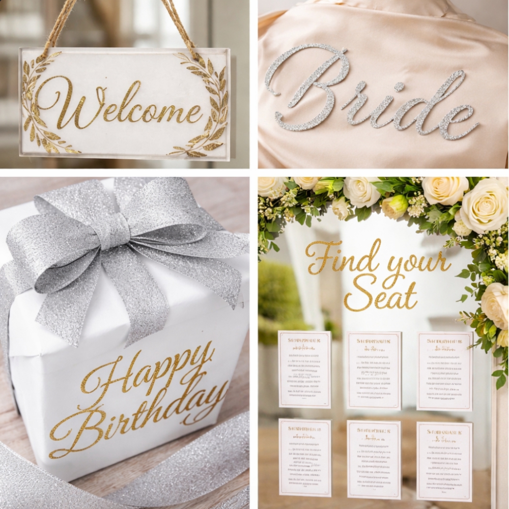 Ultraglitter-Plotterfolie